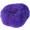 Вечеринка Хэллоуин Паутина фиолетовая с 2 пауками 1х1м 1501-5836