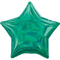 Зеленая Шарик ЗВЕЗДА 45см Green БЛЕСК 1205-0133