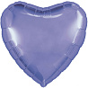Фиолетовая Шар сердце 45см Пастель Lavender 1204-0862