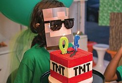 Вечеринка в стиле Майнкрафт