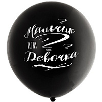 Мальчик или Девочка? Шар 61см Мальчик или Девочка? 1103-2203