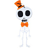 Вечеринка Хэллоуин Скелет Милый подвесной фетр, 51 см 1501-5171