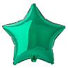 Зеленая Шарик Звезда 32", Green 1204-0106