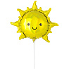 Радужная Шар мини фигура Солнце переливы 1206-1079