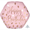 Конфетти Party Розовый Шар фигура H. Birthday Пудровая нежность 1207-4197