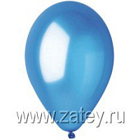 Синяя Шарик 36см, цвет 36 Металлик Blue 1102-0364
