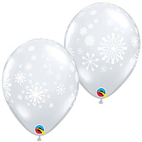 Снежинка Шары 28см Снежинки Diamond Clear 1103-1887