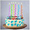 Свечи для торта Спираль 16см 6шт