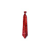 Красная Галстук с пайетками красный 1501-2702