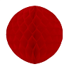 Красная Шар бумажный красный 30см 1412-0060
