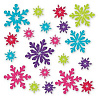 Снежинка Баннер-комплект Снежинки разноцветные 1401-0170