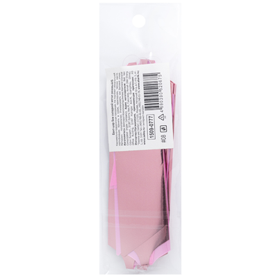 Упаковочный Бант-шар складной метал розовый 11см/G