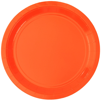 Тарелки Тарелка оранжевая 23см 6шт