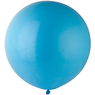 Шарики из латекса Большой шар 100см 72 светло голубой