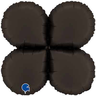 Шарики из фольги Подставка для шаров 48см Black