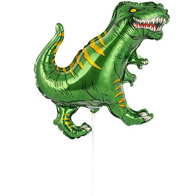 Шарики из фольги К М/ФИГУРА Динозавр зеленый