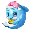Морской мир К ФИГУРА Дельфин малыш голубой 1207-5528