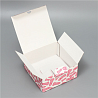 Коробка Озорники розовые 15х15х7см