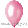 Розовая Шарик 36см, цвет 33 Металлик Rose 1102-0361