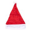 Дед Мороз Колпак Санты красный плюшевый 1501-6748