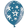 Звездная Вечеринка Шары металлик 36см Звезды Большие 1103-0694