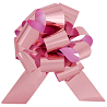 Розовая Бант-шар складной метал розовый 11см/G 1509-0777