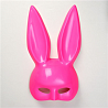 Девичник Glamour party Маска Кролик розовый пластик 2001-7372