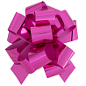 Розовая Бант-шар складной метал ярко-розов 11смG 1509-0776