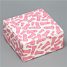 Коробка Озорники розовые 15х15х7см