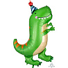 Динозаврики Шар фигура Динозавр зеленый 1207-3599
